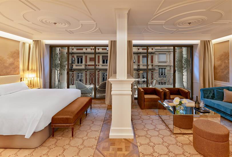 Vista general de uan de las habitaciones del Hotel Bless Collection Madrid.
