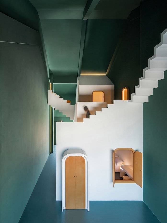  Proyecto studio 10-2. Escaleras laberínticas de la casa Maze