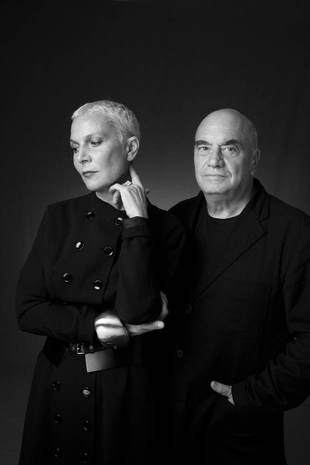 Doriana Mandrelli Fuksas y Massimiliano Fuksas