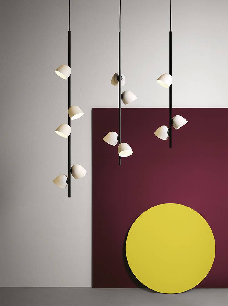 sebastian herkner 02 FBG MOIRA Pendant lamp 2. Lámpara Moira, Fürstenberg, 2018