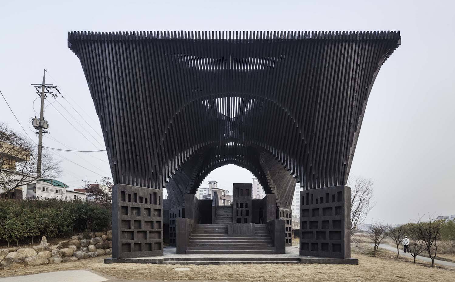 Gwangju River Reading Room en Corea del Sur.