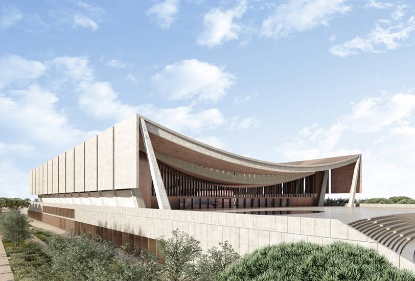 Catedral Nacional de Ghana.