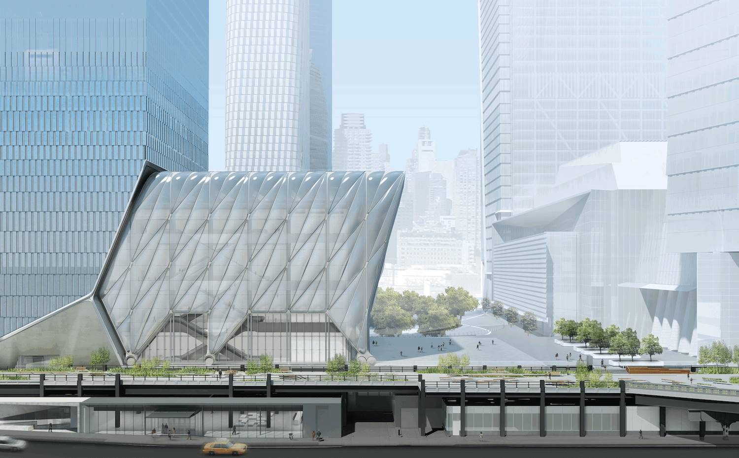 The Shed, por Diller Scofidio+Renfro en Nueva York