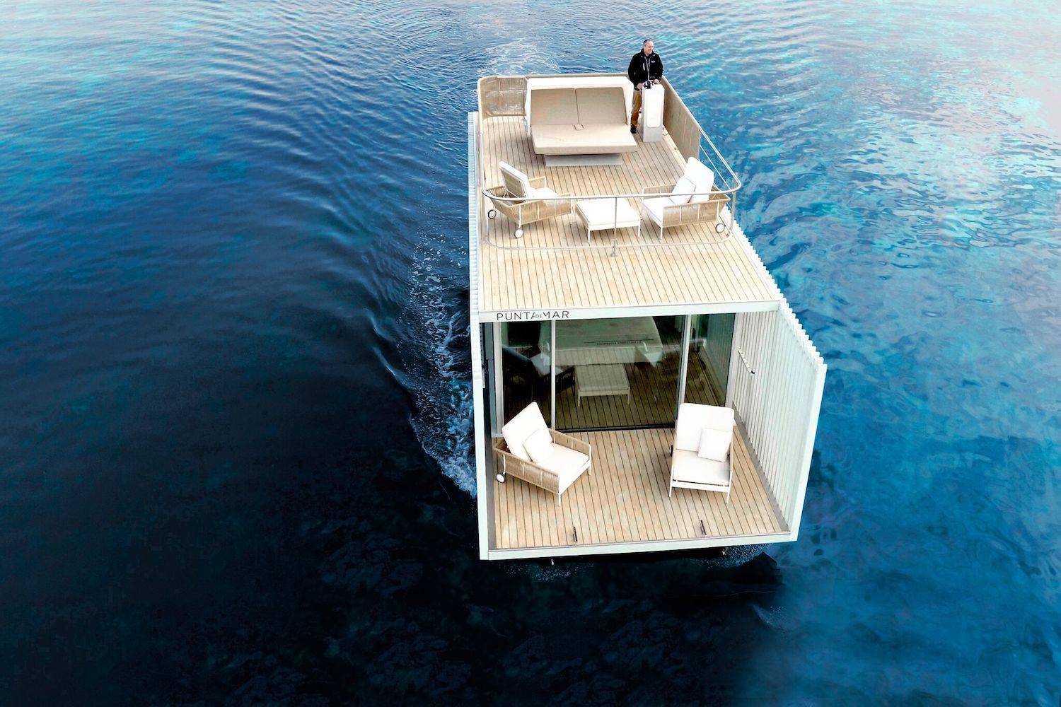 Punta de Mar, un alojamiento flotante.
