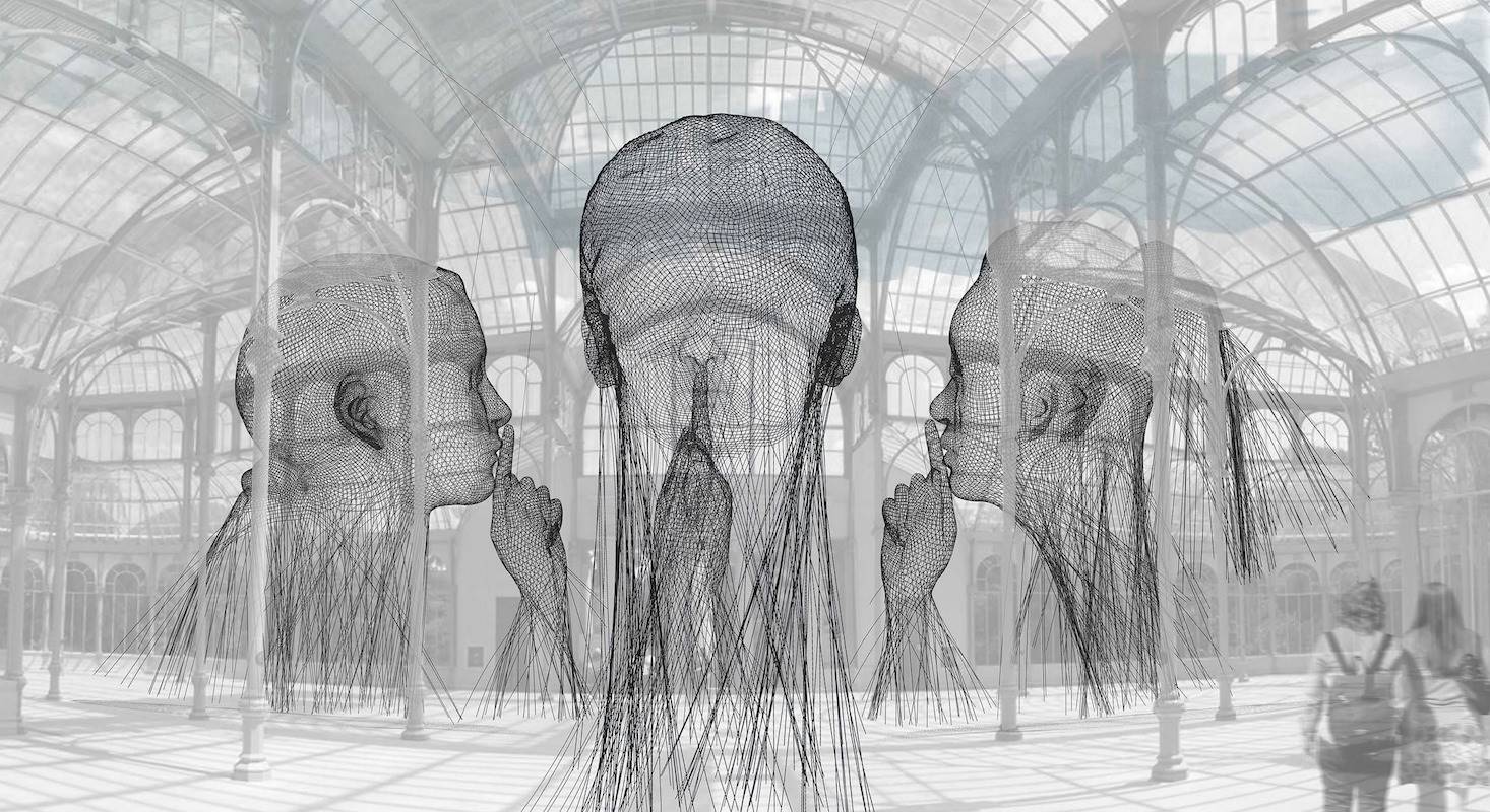 Invisibles, de Jaume Plensa.