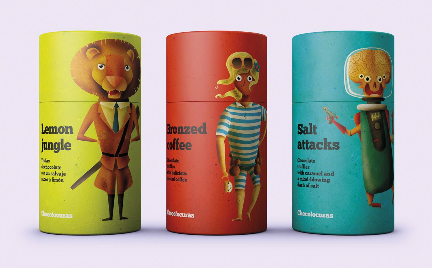 El trabajo de Supperstudio en la muestra Super-packaging.
