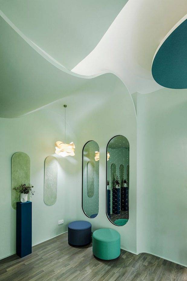 Sala de estar Saint Gobain Casa Decor