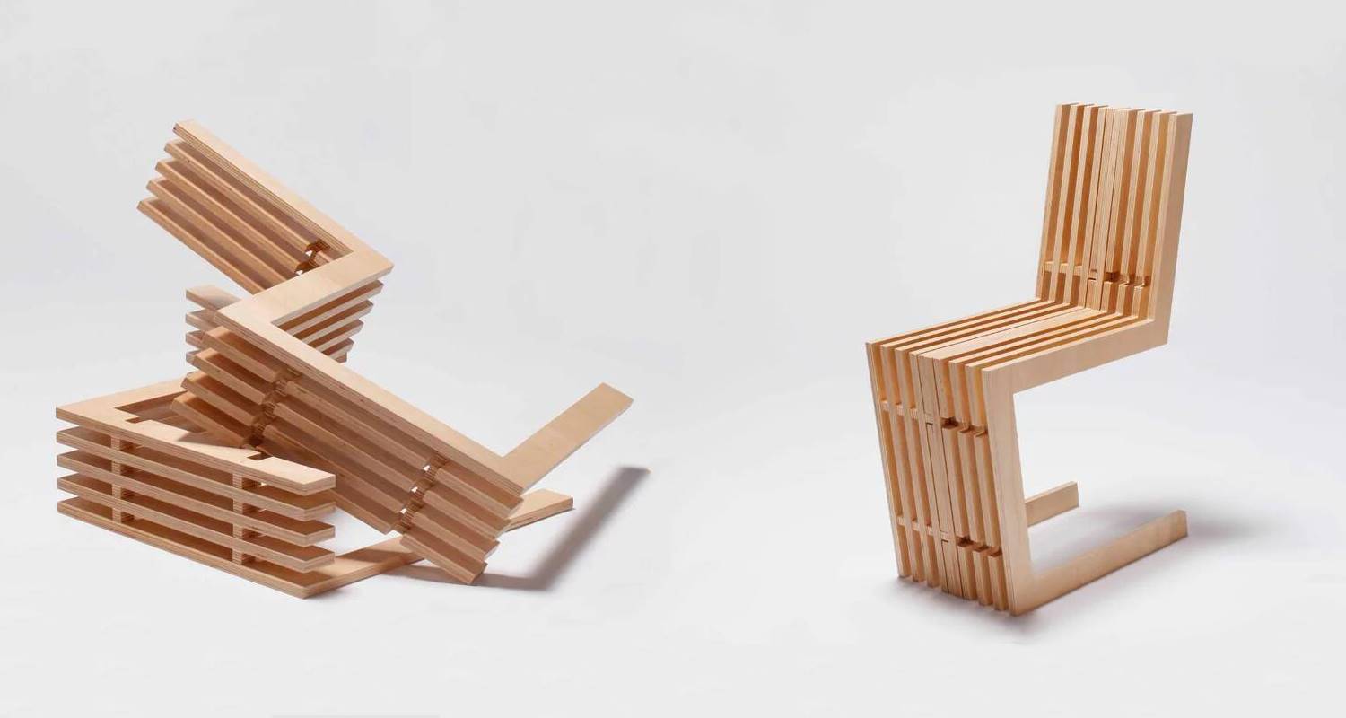 Silla plegable de Takahito Araki