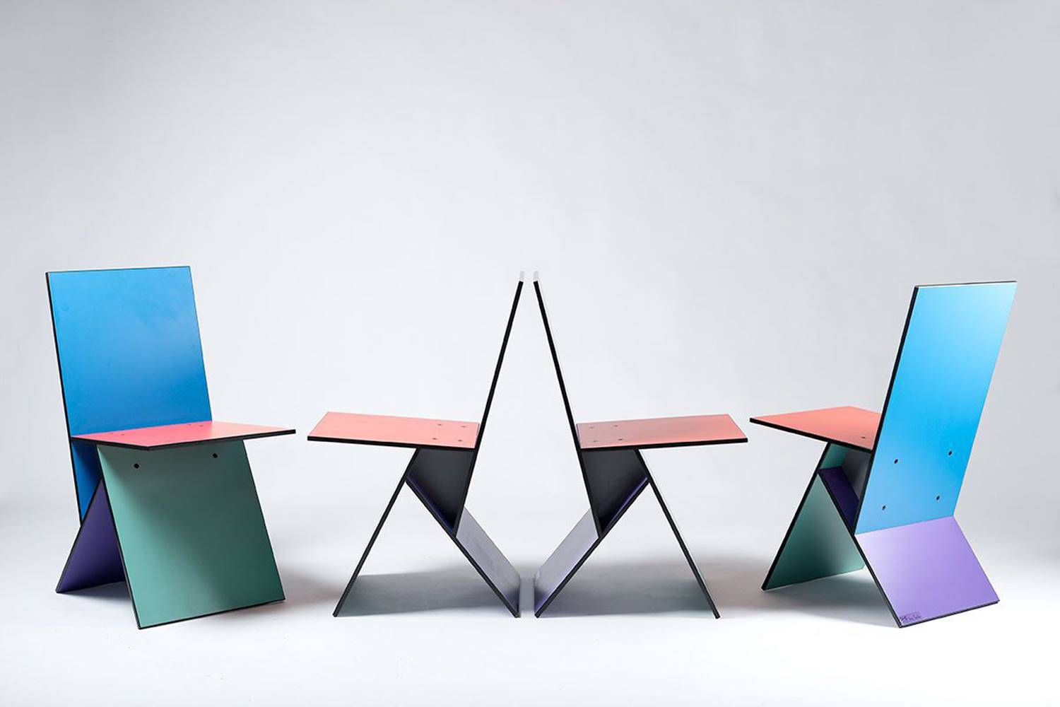 Sillas Vilbert de Verner Panton para Ikea