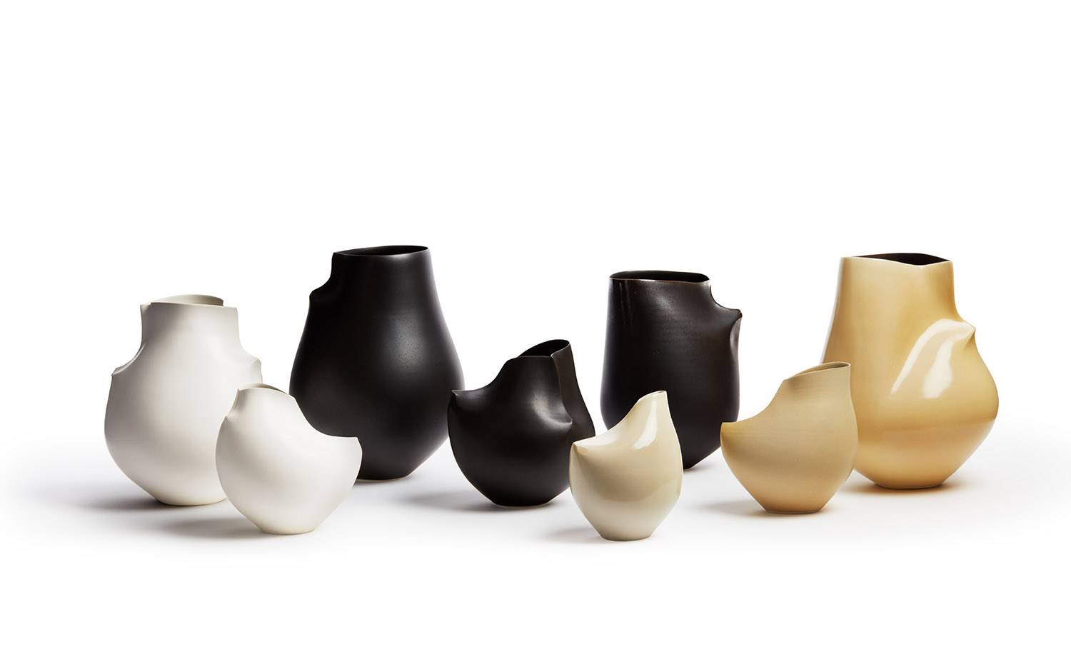 Piezas de cerámica de Sara Flynn.