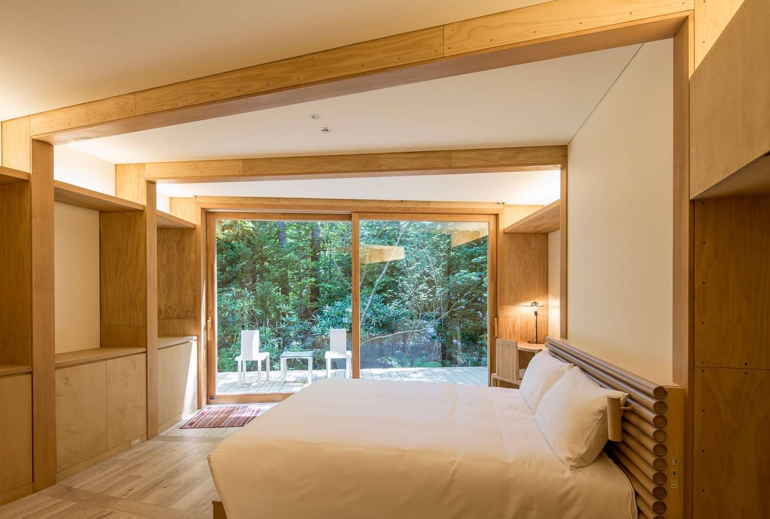 Una de las habitaciones del hotel