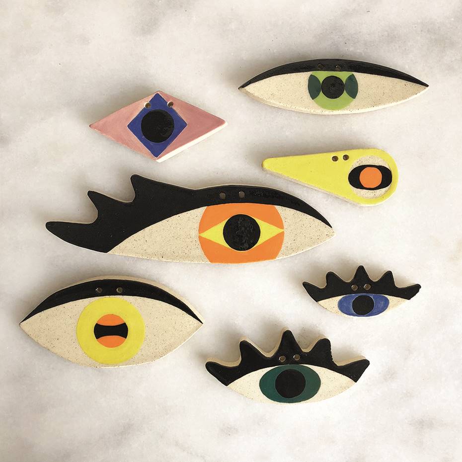 Malota - ceramic eyes. Ceramic eyes