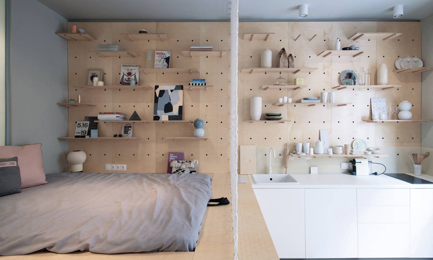 Interior de una apartamento diseñado por el estudio Position