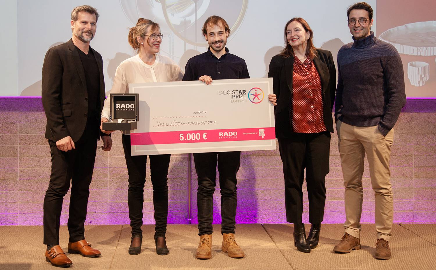 Rado Star Prize Spain 2019 ganador. 