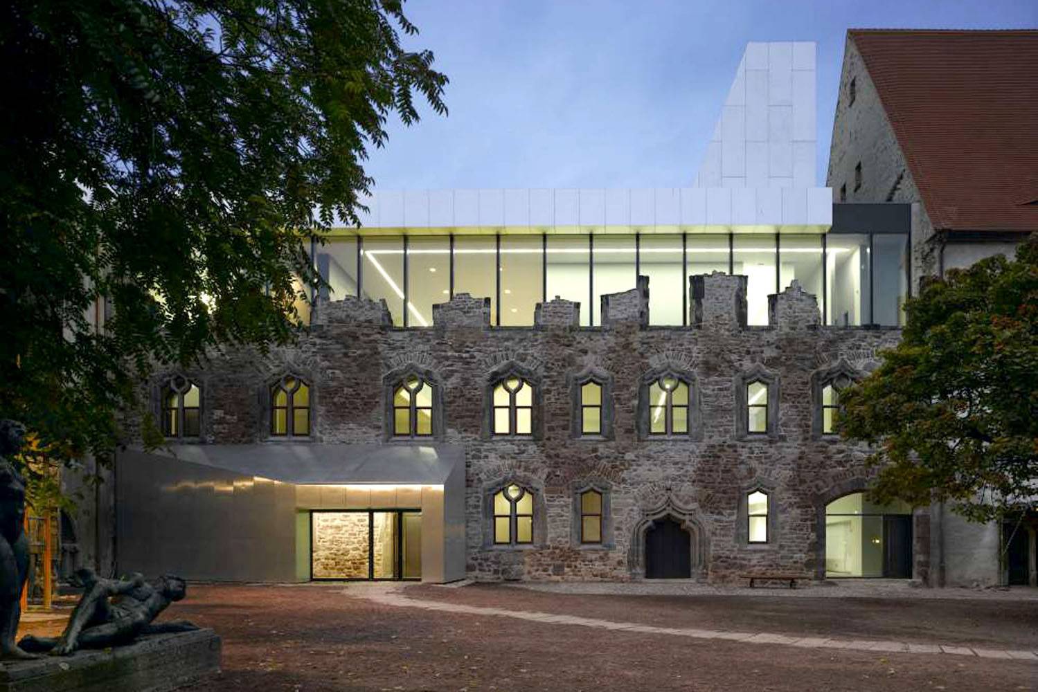 Extensión del Museo Moritzburg Nieto Sobejano y Pascua Ortega, Medalla de Oro al Mérito en las Bellas Artes