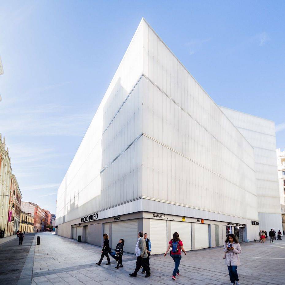 Mercado Barceló en Madrid Nieto Sobejano y Pascua Ortega, Medalla de Oro al Mérito en las Bellas Artes