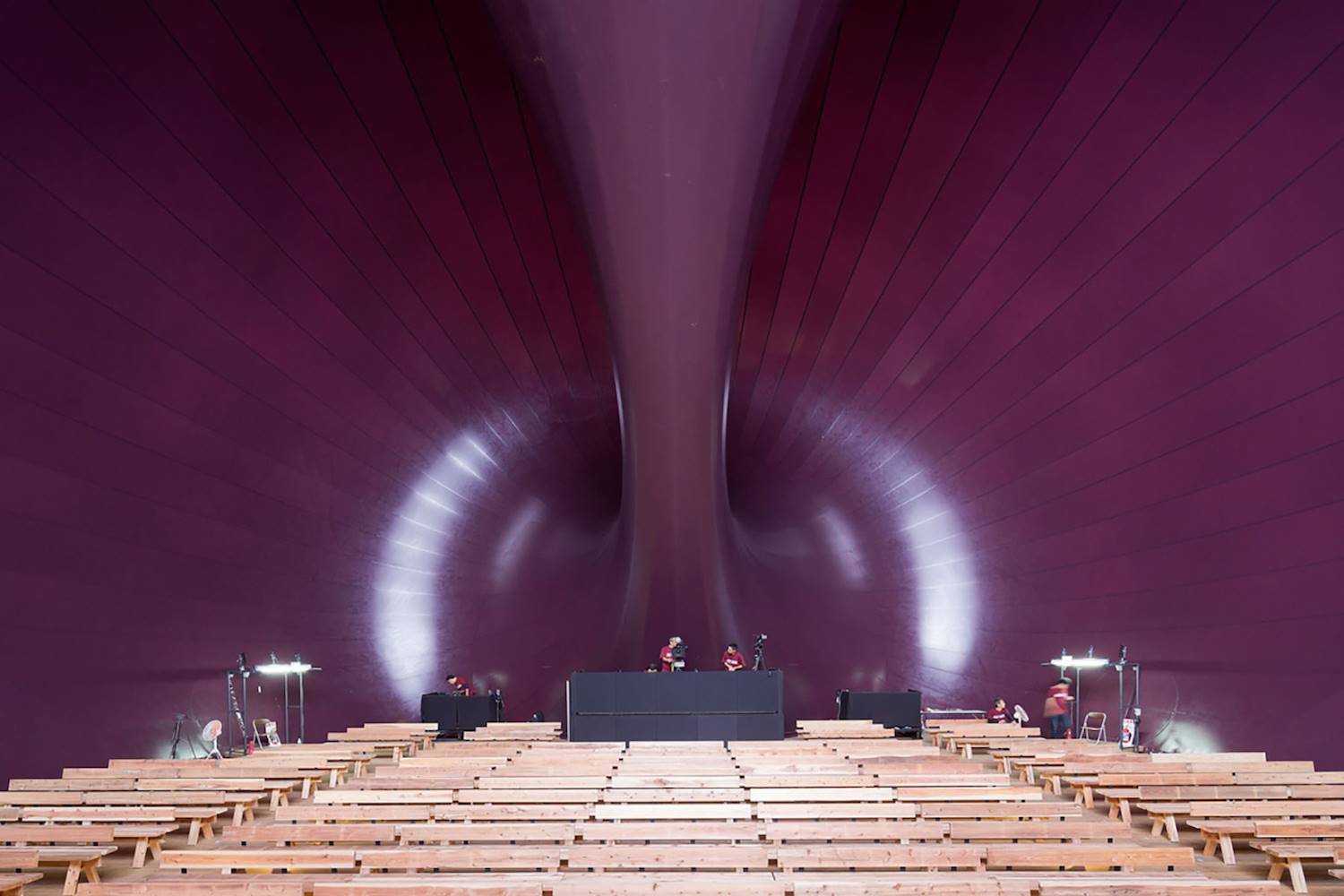 2013 Lucerne Festival Auditorio inflable Miyagi Arata Isozaki premio Pritzker 2019