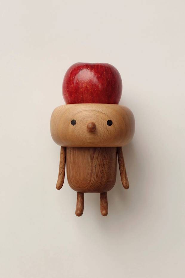 Personajes muñecos de madera de Yen Ju-Lin 6. Los muñecos que crea el taiwanés sintonizan con los niños para poder comunicarse con ellos.