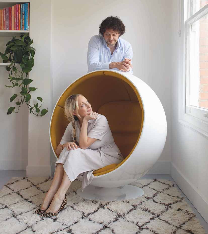 Henrietta Thompson y Ed Padmore, fundadores de Harth.