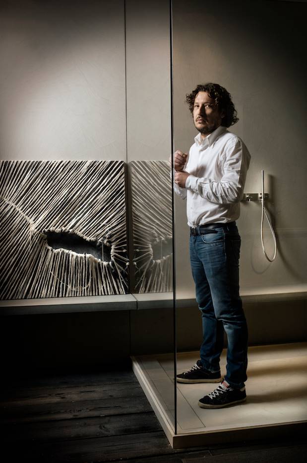 Retrato del diseñador Carlo Presotto, que junto con Andrea Bassanello son los diseñadores de Modulnova