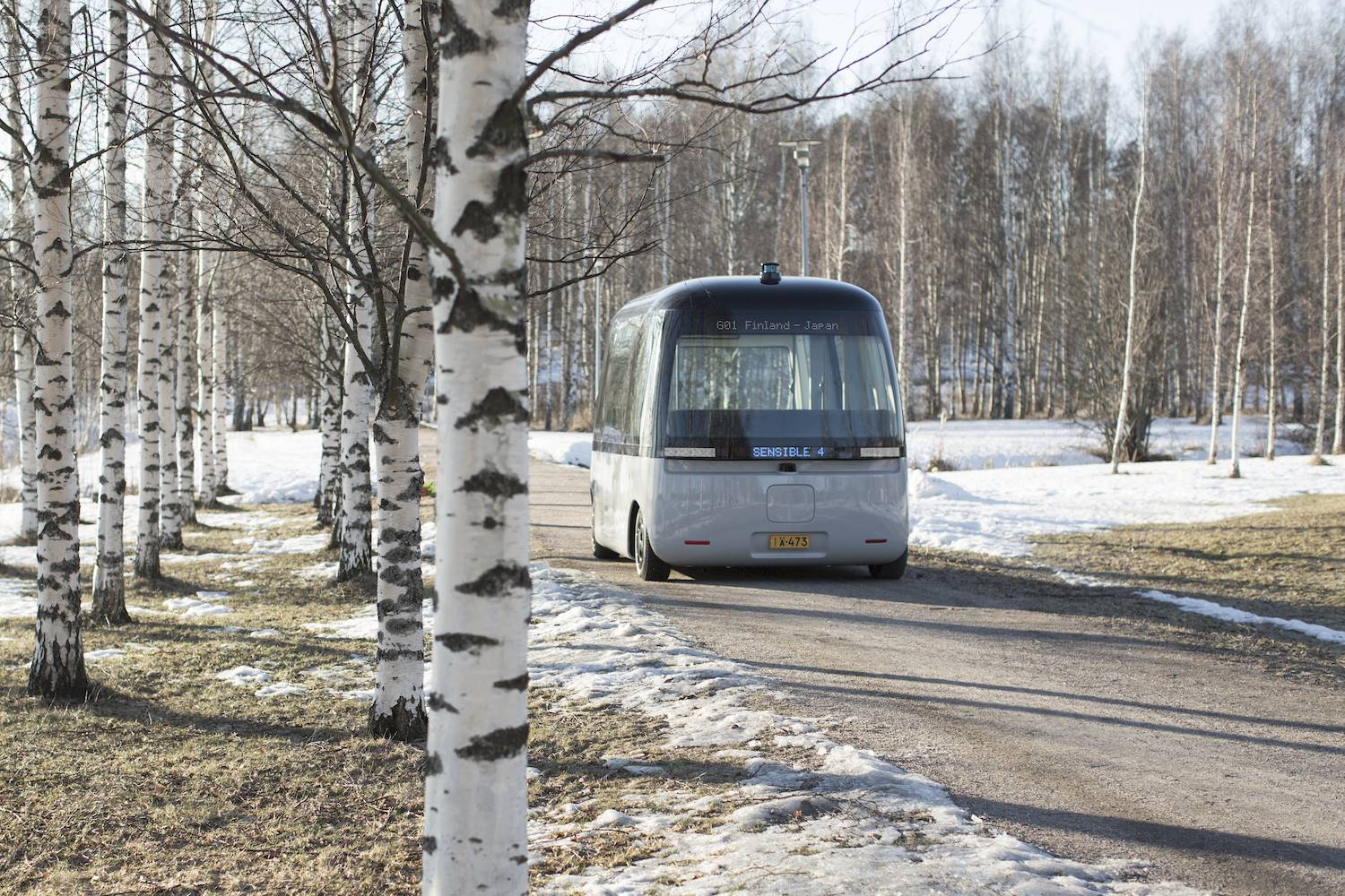 El autobús ha demostrado ser un vehículo perfecto para circular por la nieve y la lluvia intensa