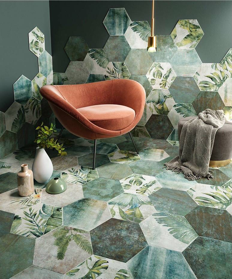 Tendencia Savage Soul. Colección cerámica Amazonia, de ZYX.