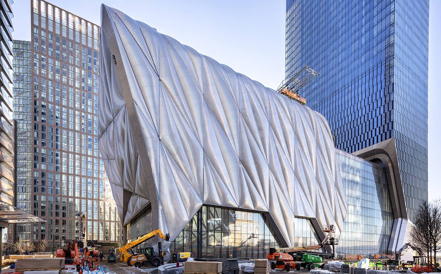 ny2. Imagen de The Shed tomada desde el norte de la ciudad. 