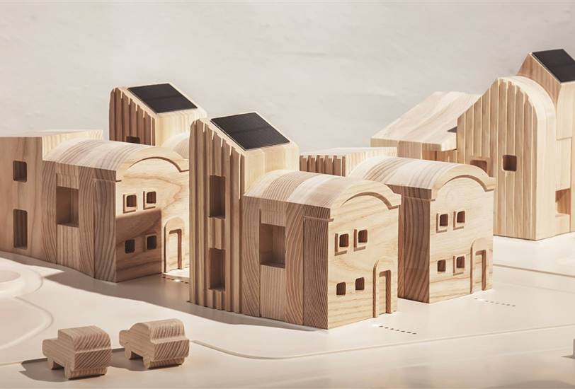 Space10 Ikea SolarVille maqueta