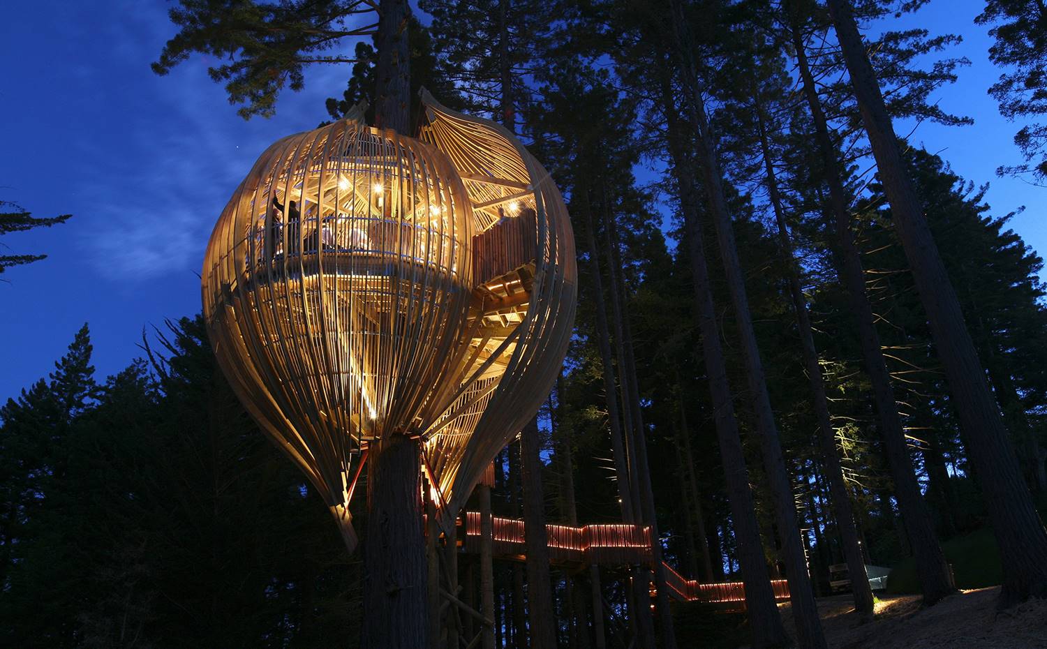 Yellow Treehouse, Nueva Zelanda, Pacific Environments