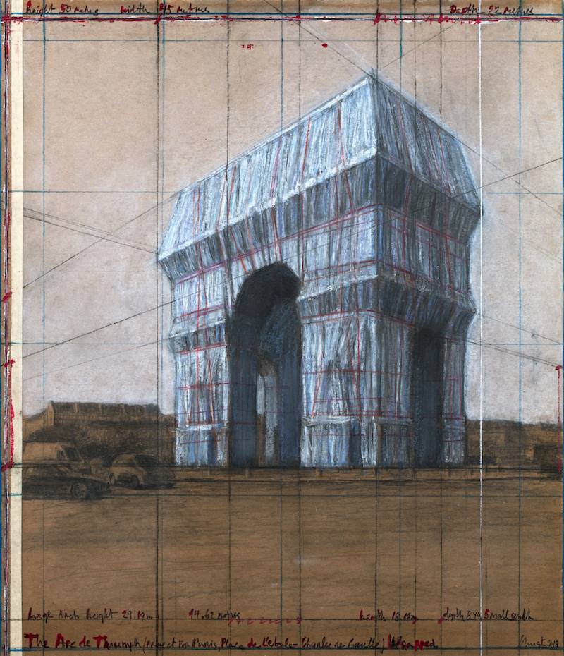 Christo y su mujer se conocieron en Paris