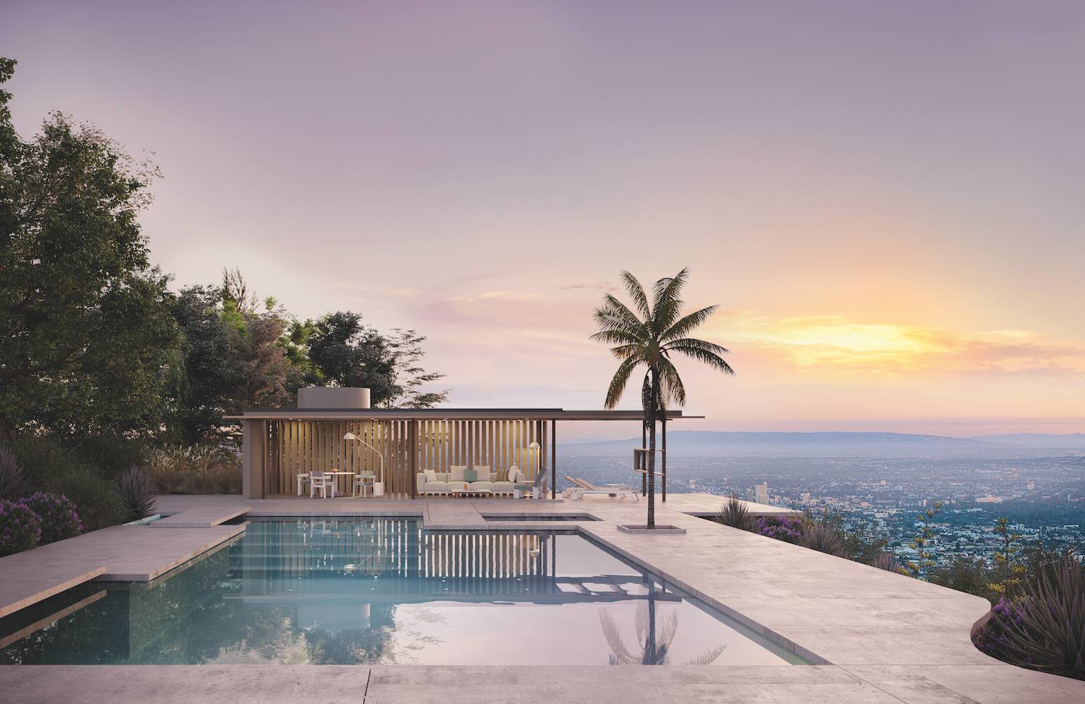 Casa VDL de Richard Neutra reconstruida por Kettal 7. Kettal ha querido rendir homenaje al arquitecto revisitando una de sus obras más icónicas.