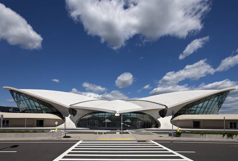 Exterior del TWA Flight Center.