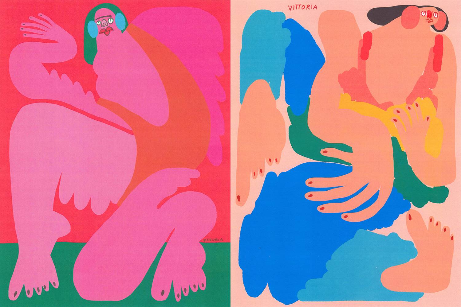 ilustraciones de amber vitoria. [ ] Amber Vitoria, la hora de las mujeres