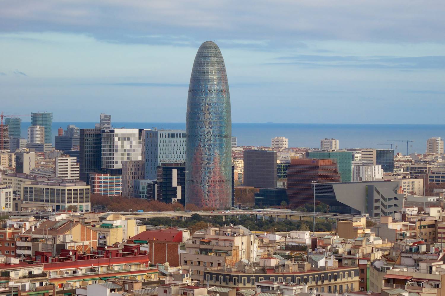 Torre Agbar, en Barcelona Jean Nouvel