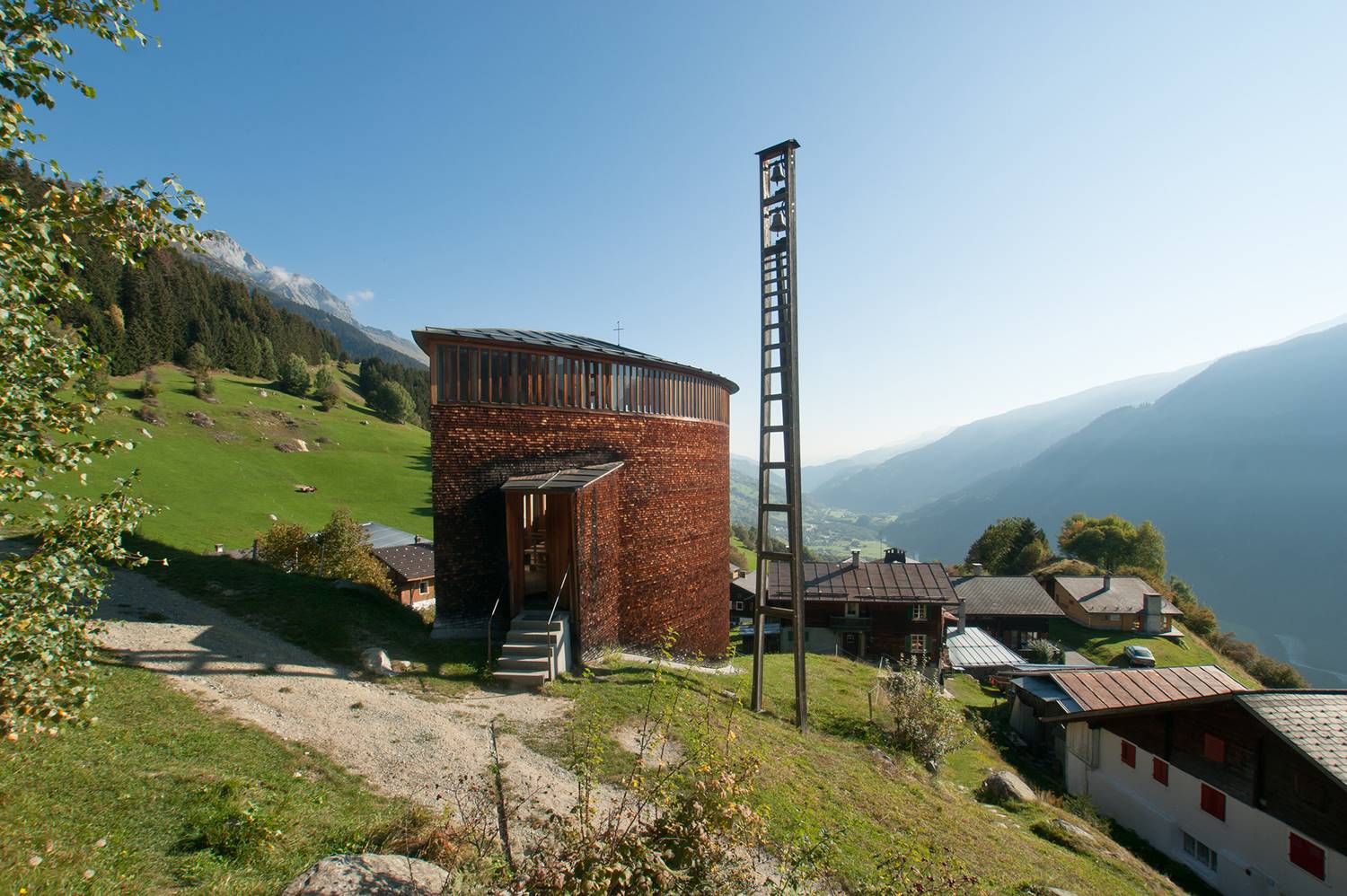 Capilla de San Benito, Sumvitg, Suiza, Peter Zumthor (1988)