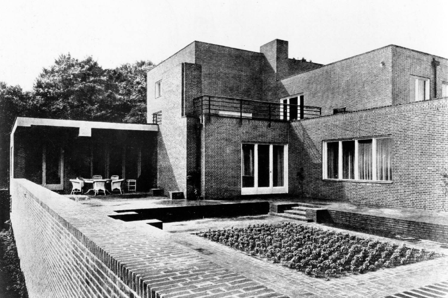 Casa Wolf, Gubin, Polonia, Mies van der Rohe (1926)