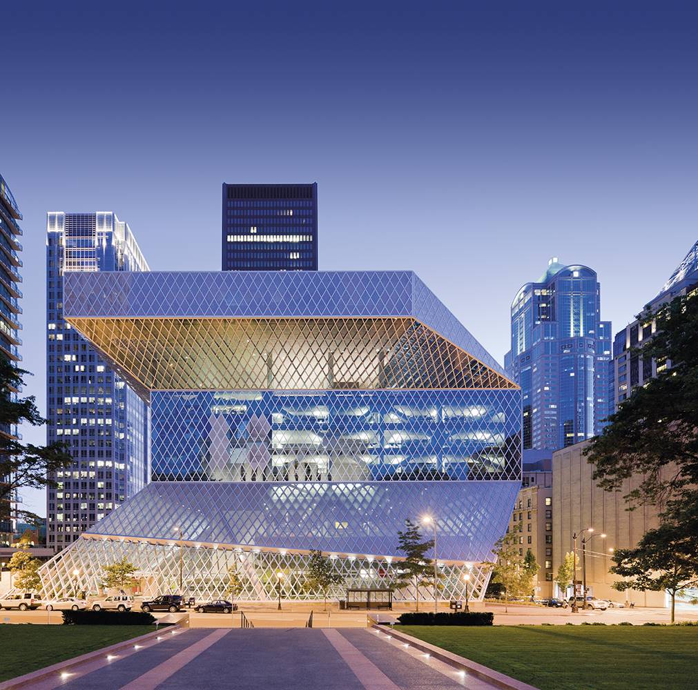 Biblioteca pública de Seattle de Rem Koolhaas