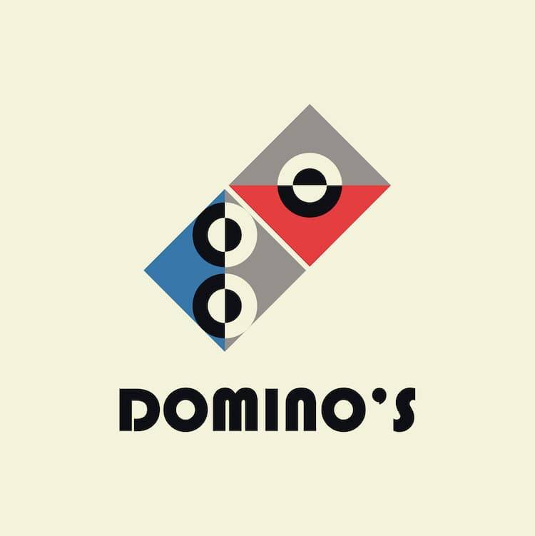 bauhaus-logos-99-designs-dominos pizza. 