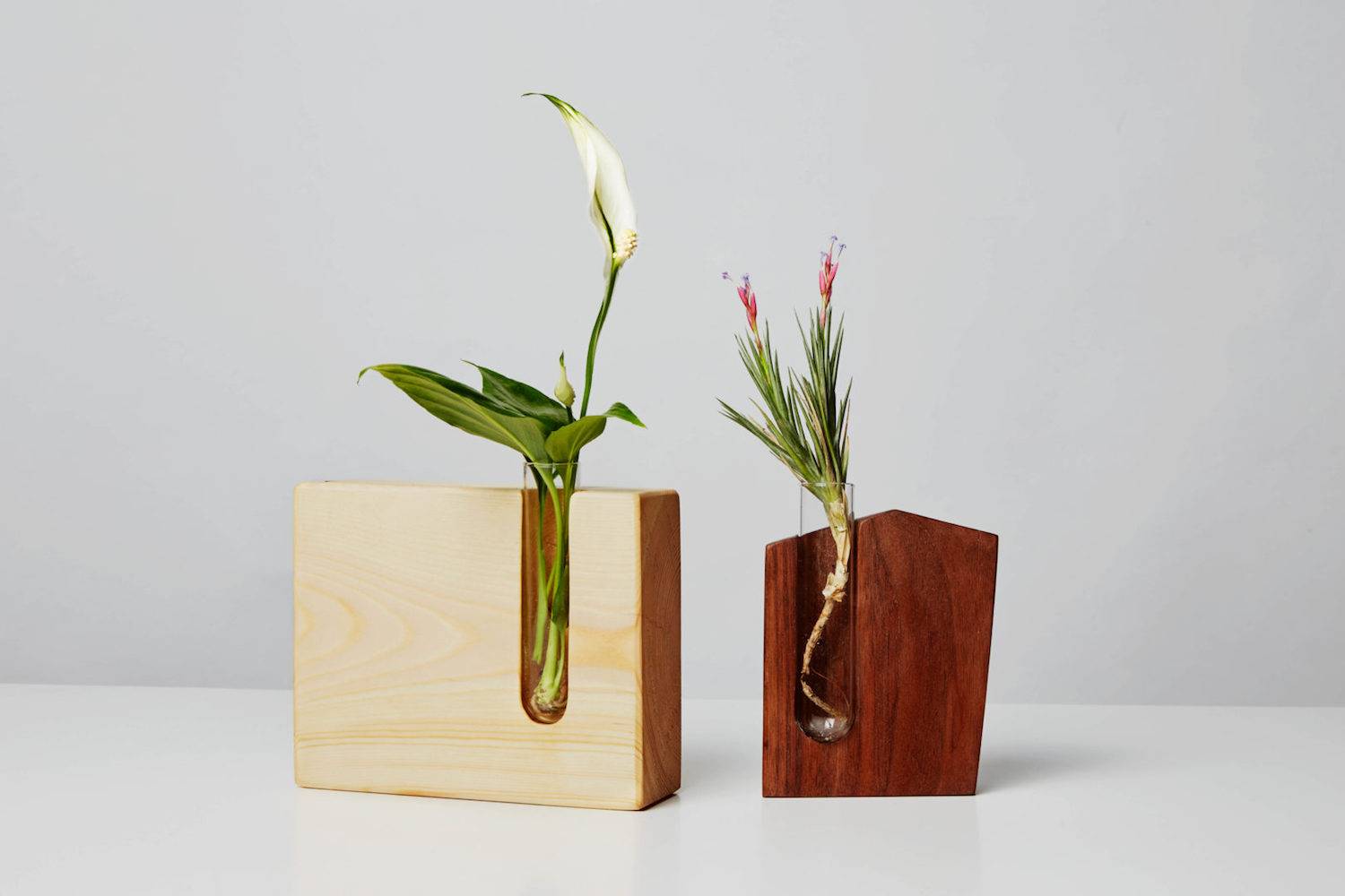 Maceteros de madera reciclada de De la Palma