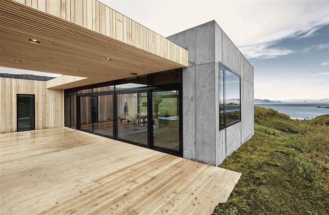 Madera y hormigón en Islandia. []Madera y hormigón en Islandia