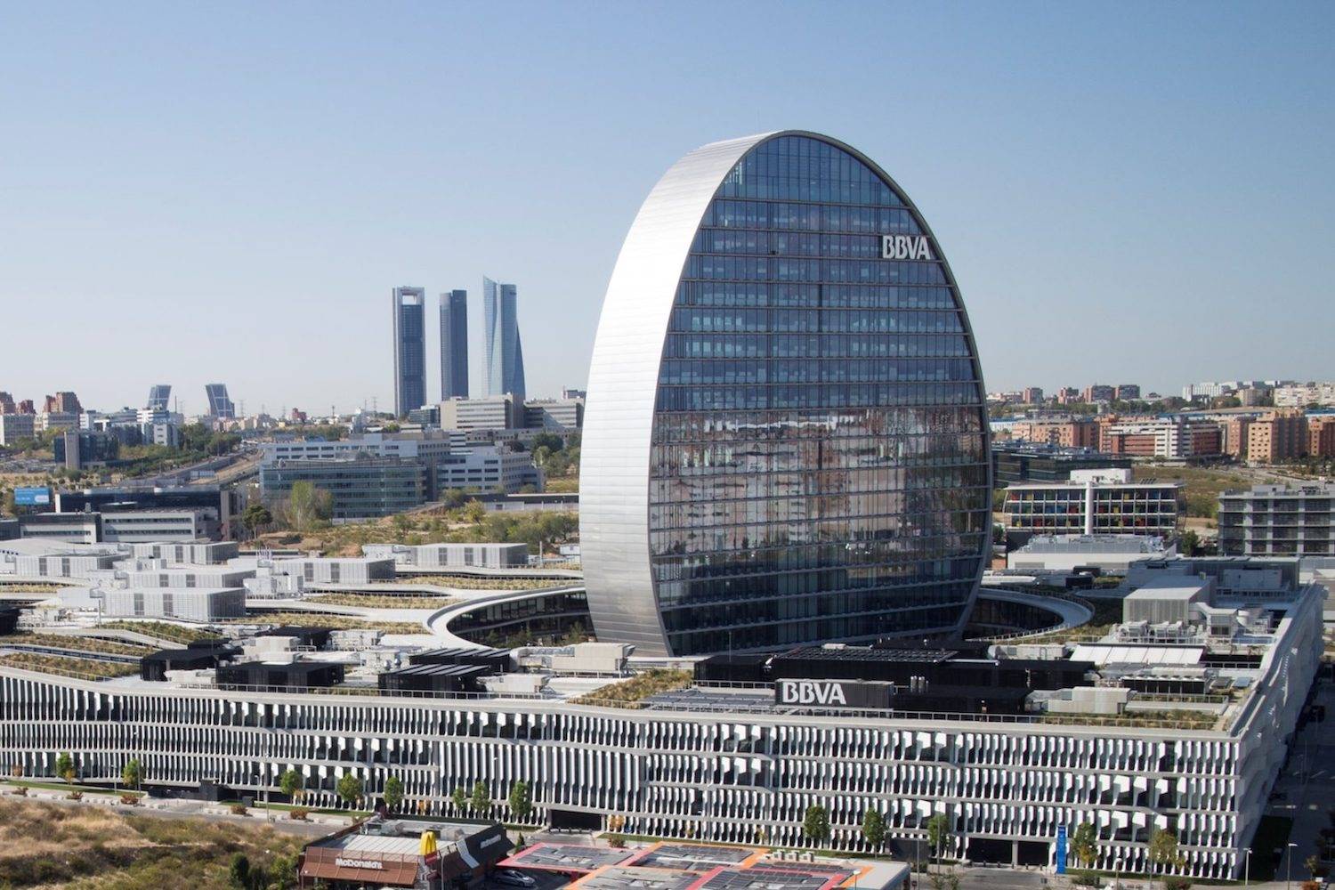 Rascacielos del BBVA en Madrid Herzog & De Meuron