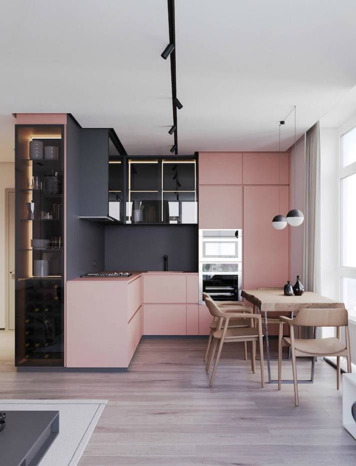 Cocina bicolor