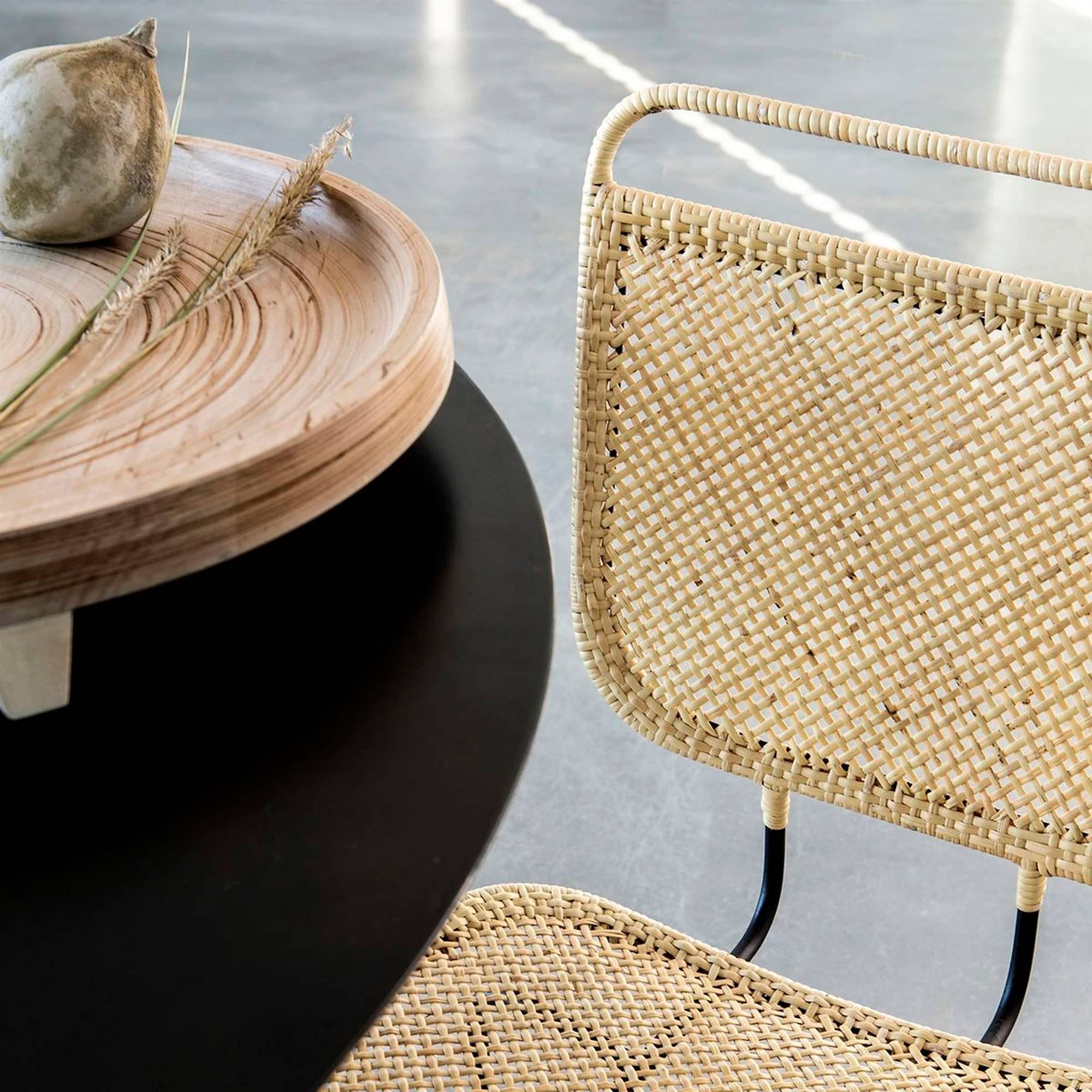 Silla rejilla fibra natural La redoute