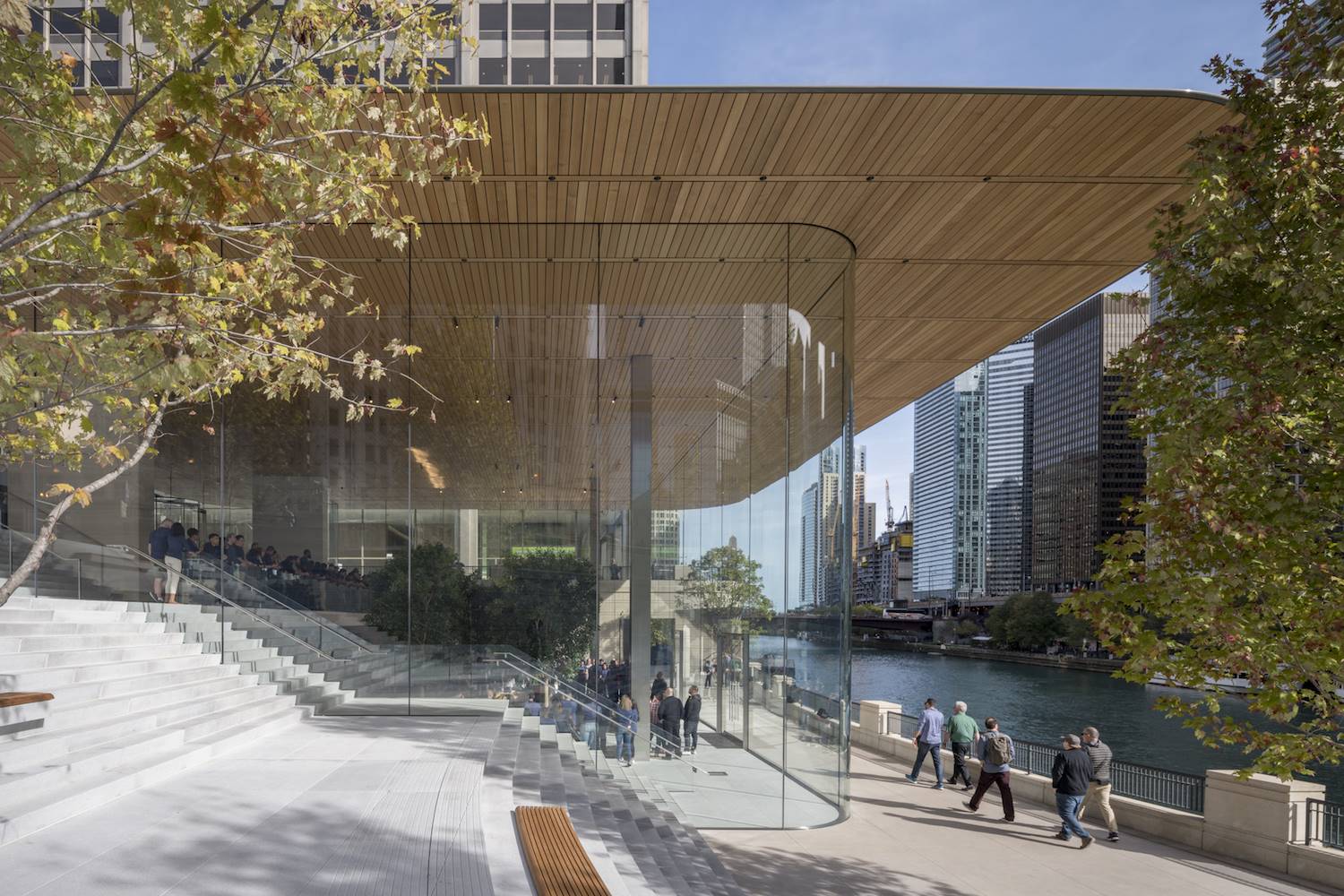 Apple Store en Chicago de Norman Foster