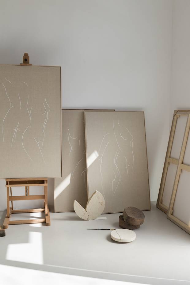 Piezas de la artista Carla Cascales