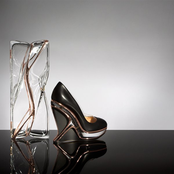 Zaha Hadid se marchó dejando unos preciosos zapatos