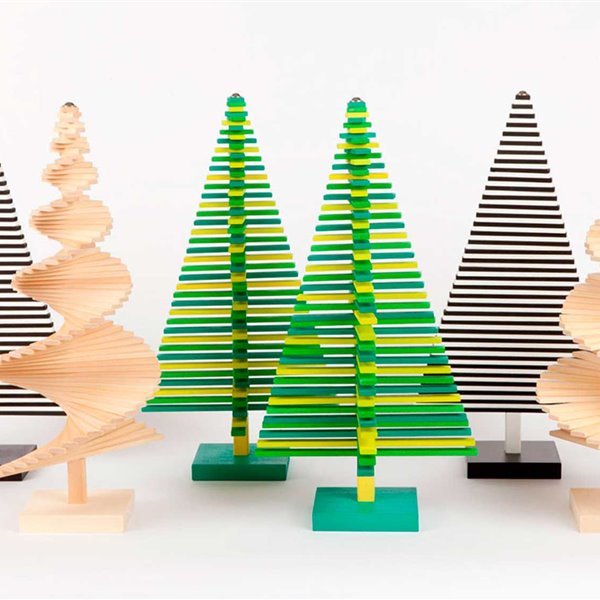 Un bosque de felicidad y diseño