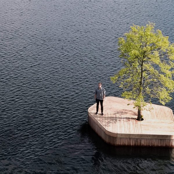 Una nueva isla en el puerto de Copenhague
