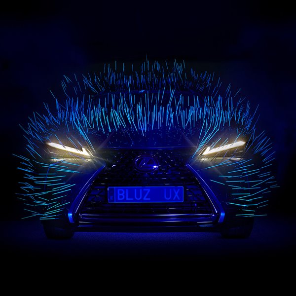 "Bluz", de Ana Soler Barea, propuesta ganadora del Lexus UX Art Car 2019