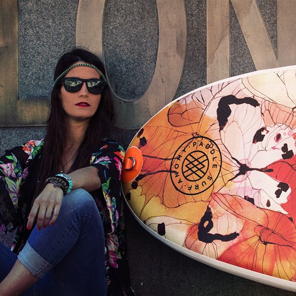 Tablas de paddle surf ilustradas